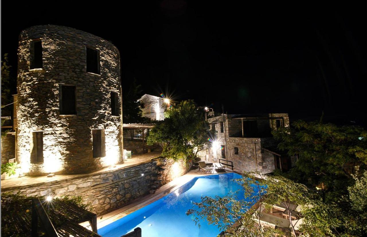 Pyrgos Traditional Village Ágios Kírykos Екстериор снимка