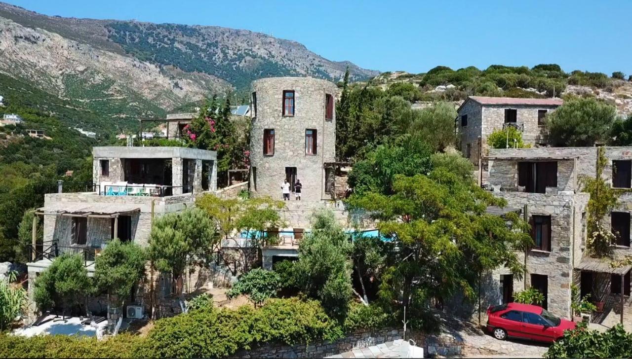 Pyrgos Traditional Village Ágios Kírykos Екстериор снимка