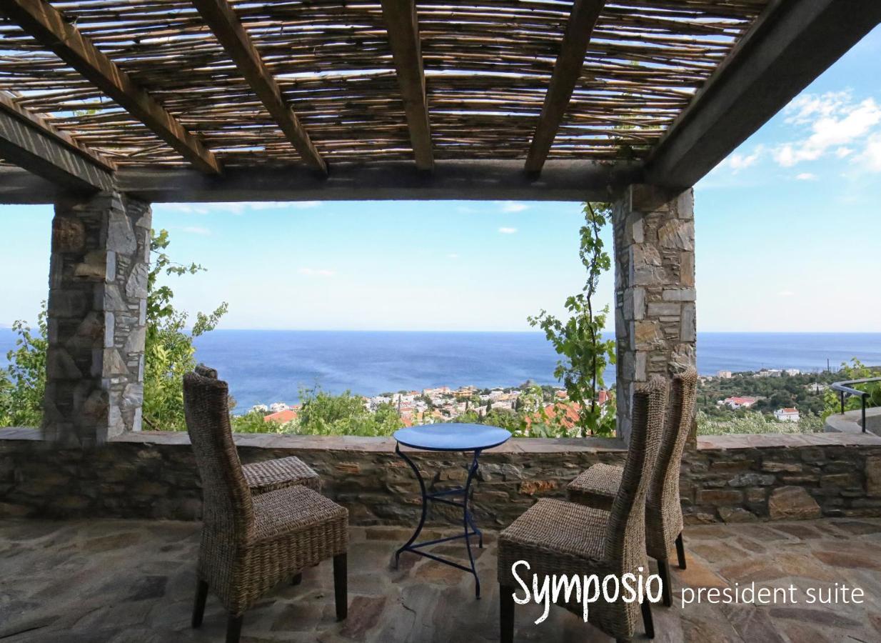 Pyrgos Traditional Village Ágios Kírykos Екстериор снимка